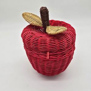 Panier de rangement en rotin best-seller, décoration de chambre pour filles, paniers en gros, articles d'organisation pour enfants - Product Image 6