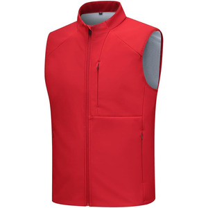 Chaleco de Golf para Hombre con Bolsillo con Cremallera, Almacenamiento Seguro, Calentador Corporal de Softshell, Chaleco Deportivo de Alto Rendimiento con Cremallera Oculta - Product Image 1