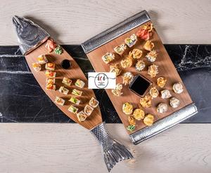 Plateaux de service en métal pour aliments et chocolat, articles de table les plus vendus, ustensiles de cuisine, plateaux pour la maison, en provenance d'Inde - Product Image 1