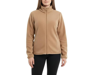 Veste en polaire matelassée pour femmes, à capuche, imperméable, respirante, pour la randonnée, les sports de plein air, l'hiver, fabrication bangladaise - Product Image 3