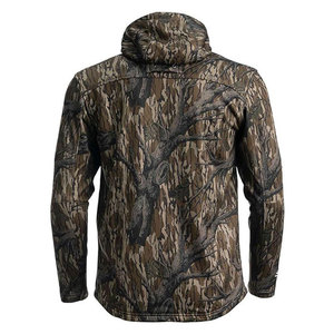 Veste de chasse pour hommes en gros, imperméable, durable, abordable, avec capuche réglable, pour activités de plein air - Product Image 2