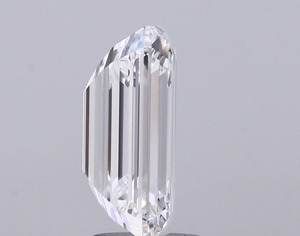 Diamant blanc de laboratoire de qualité supérieure, taille émeraude, 3,52 carats, couleur D, clarté IF, finition excellente. - Product Image 4