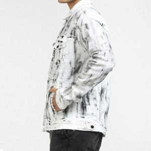 Regular Fit Mens Jeans Jacket Casual Cotton Daily Wear Outerwear Style Fashion Mens Jeans Jacket - Product Image 2