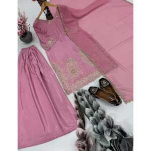 Hermoso conjunto de Parte superior inferior y Dupatta para mujeres para fiestas para ocasiones especiales - Product Image 4