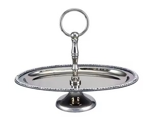 Catering Use Metal Cake Stand Dessert Display Plate Cupcake Tray Wedding Table Decoration Event Ready - Product Image 4