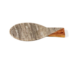 Descanso de cuchara de mármol Diseño de lujo hecho de materiales de alta calidad Descanso de cuchara de madera para soporte de cocina para espátulas Cucharas - Product Image 1