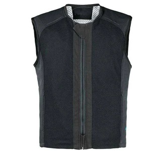 Chaleco de Motociclismo Unisex Negro Estampado, Chaleco Protector de Cordura con Malla, Cierre Completo, para Competencia al Aire Libre - Product Image 5