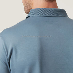 Nueva Llegada, Camiseta Polo Casual de Golf para Hombre, 100% Algodón Pima Ultra Suave, Manga Corta, Camisa Polo de Negocios - Product Image 3