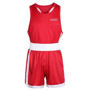 Uniformes de Boxeo Personalizados al por Mayor, Pantalones Cortos y Camisetas de Boxeo Profesionales con su Logotipo, Conjunto de Uniforme de Entrenamiento de Boxeo Más Vendido - Product Image 1