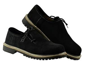 รองเท้าหนังแท้คุณภาพสูงสำหรับผู้ชาย ดีไซน์หรูหรา ปิดนิ้วเท้า แบบผูกเชือก ใส่สบายสำหรับกิจกรรมกลางแจ้ง คอลเลคชั่นฤดูใบไม้ร่วง สไตล์ลำลอง - Product Image 1