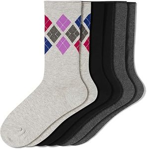 Chaussettes décontractées pour hommes, rayées, avec logo personnalisé sur le bord, tricotées, respirantes et écologiques - Product Image 3