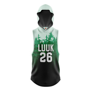 Camiseta de Fútbol Americano 7 contra 7 Personalizada con Capucha, Sin Mangas, Sublimada, con Nombre del Jugador, Absorbente de Humedad, Unisex para Adultos - Product Image 2