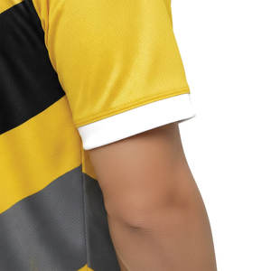 ชุดฟุตบอลคุณภาพสูง 100% โพลีเอสเตอร์ สำหรับทุกเพศ พร้อมปักชื่อทีมได้ แห้งเร็ว ระบายอากาศดี มีตัวเลือกปรับแต่งได้สำหรับผู้ใหญ่ - Product Image 4