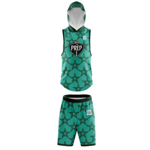 Ensemble de maillots unisexes 7V7 sans manches à capuche, anti-humidité, imprimé par sublimation, motif étoiles géométriques, pour adultes, toutes saisons - Product Image 2