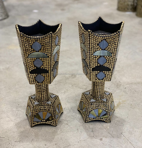 Quemador de Incienso Bakhoor de Latón Portátil, Religioso, Árabe, Negro y Dorado, Porta Incienso con Aroma a Fresa, Regalo, Anís Estrellado, Sándalo - Product Image 5