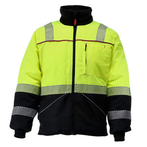 Vêtements de travail imperméables pour la construction industrielle, vêtements de travail haute visibilité pour l'hiver, vestes de sécurité réfléchissantes pour travailleurs lourds - Product Image 5