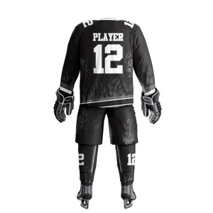 High Quality New Adults Wear Comfortable Ice Hockey Uniform Wholesale Sets Sublimation Printing Sports Clothing - Product Image 4