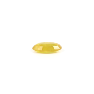Natural Yellow Sapphire 3.85 Carat Oval Cut Loose Gemstone for Fine Jewelry - Product Image 3