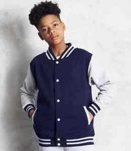 Blousons universitaires pour enfants avec manches, blousons Letterman vierges en gros, blousons de baseball pour garçons 2022 - Product Image 4