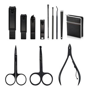 2026 Trending Manicure Pedicure Set Wholesale Stainless Steel <b>Nail</b> Care <b>Kit</b> with <b>Nail</b> Buffer Custom Logo OEM Beauty Tools - Product Image 2
