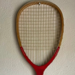 Raquette de badminton en bois unisexe, personnalisable, toutes tailles et couleurs, avec poignée souple antidérapante, filet rigide et logo personnalisé - Product Image 1