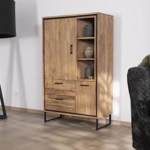 Vandana Autumn Legacy Petit buffet en bois d'acacia avec portes, niches et tiroirs, style industriel Baltik - Product Image 4