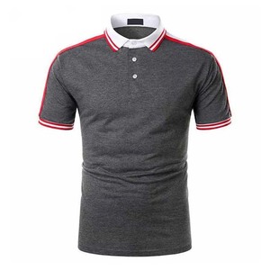 Polo pour homme en gros, design classique personnalisé, qualité promotionnelle, coton respirant, grandes tailles - Product Image 2
