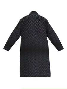 Bata de satén de seda para hombre, diseño personalizado de alta gama, para verano, ropa de dormir informal, estampada, para spa, con logotipo personalizado - Product Image 5