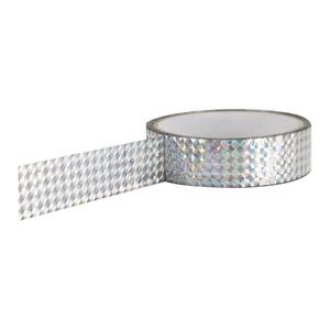 Cinta Adhesiva Decorativa Holográfica Arcoíris, Cinta de Embalaje de Lámina BOPP con Adhesivo Fuerte para Envolver Regalos, Manualidades, Sellado de Cajas y Marcaje - Product Image 3