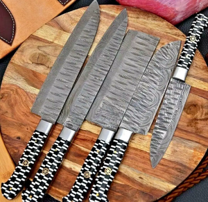 Kitchen <b>Knife</b> <b>Set</b> Stainless Steel Professional Chef <b>Knife</b> <b>Set</b> with <b>Sharp</b> Blade and Sheet Handle - Product Image 3