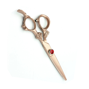 Tijeras de Peluquería de Alta Calidad de 5.5 Pulgadas con Hojas Afiladas Recubiertas de Papel, Tijeras de Corte de Pelo de Acero Inoxidable, Tijeras de Barbero - Product Image 5