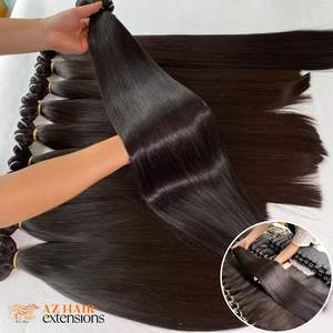 Extensiones de cabello crudo liso al mejor precio 100% paquetes de cabello 12A de alta calidad vietnamita Virgen sin procesar - Product Image 4
