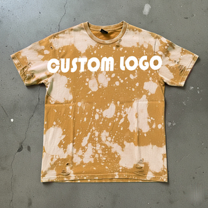 Camiseta Casual Personalizada para Hombre, Diseño Desgastado Vintage, Manga Corta, para Verano - Product Image 4