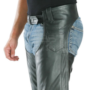 Chaps en cuir pleine fleur durables, performance fiable, conçus pour les activités équestres quotidiennes - Product Image 4