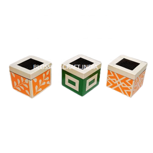 Élégant Brûleur de Bakhoor Fait Main, Meilleur Cadeau, avec Incrustation de Nacre et Os, Parfum Jasmin, Anis Étoilé, pour Maison et Bureau, Diffuseur d'Encens - Product Image 2