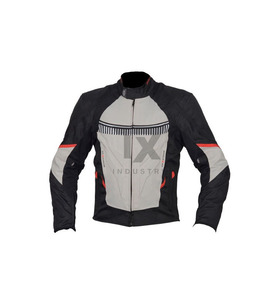 Blouson de moto en cuir de qualité supérieure avec protections, style course, unisexe, XXL, XXXL, XXS, OEM, pour le sport, avec fonctionnalités de support et délai de livraison rapide - Product Image 6