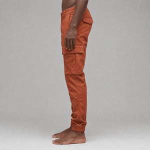 Pantalon cargo décontracté pour homme, séchage rapide, respirant, rangement fonctionnel, mouvements confortables, tissu robuste pour le travail en extérieur et le quotidien - Product Image 2