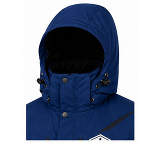Fashionable Men's Parka <b>Jacket</b> Designed with <b>Waterproof</b> Shell, <b>Warm</b> Sherpa Lining, Windproof Cuffs and Custom Branding Options - Product Image 4