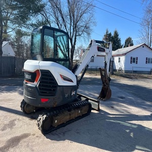 Powerful Bobcat E42 mini <b>excavator</b> designed for superior digging strength enhanced maneuverability and all day operator comfort - Product Image 3