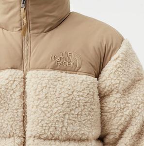 Chaqueta Sherpa Beige Unisex Personalizada de Primera Calidad, con Capucha, Transpirable, Ecológica, Resistente al Viento, Informal, de Forro Polar para Invierno - Product Image 3