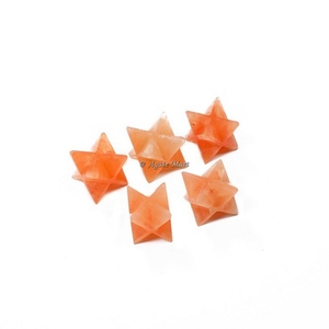 Pierre de lune arc-en-ciel AGATE cristal sculpté à la main Style Feng Shui Merkaba étoile cristal de guérison pour la décoration de la maison avec Style d'amour - Product Image 2