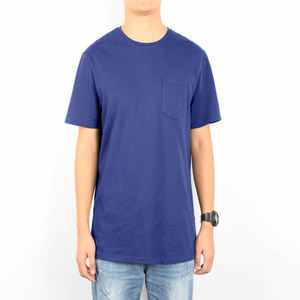 เสื้อยืดผู้ชายผ้าฝ้ายคุณภาพสูง รับผลิตแบบ OEM ออกแบบโลโก้ได้ คอกลม แขนสั้น ระบายอากาศดี เหมาะสำหรับฤดูร้อน - Product Image 5