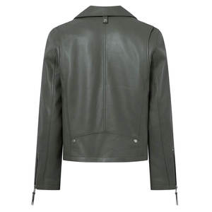 แจ็คเก็ตหนังผู้ชายแบบกันน้ำลายการ์ตูนสีสันใหม่ตามสั่ง ดีไซน์โดดเด่น ราคาล่าสุด - Product Image 5