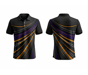 Premium Polyester Full Sublimation Polo Shirt Factory Manufacturer Supplier Durable Stitching for Men Women Youth Quick-Dry - Product Image 4
