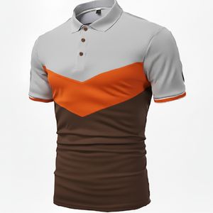Polo de Estilo Urbano para Hombre, Manga Corta, Transpirable, Mezcla de Algodón, Informal, Verano, Moda Urbana - Product Image 6