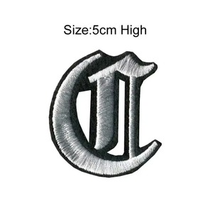 Écussons brodés personnalisés avec logo sur mesure 2026, accessoires de vêtements de haute qualité, écussons brodés de style western pour chapeaux - Product Image 6