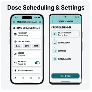 Aplicación de Recordatorio de Medicamentos RoyalCraft – Recordatorio de Pastillas, Rastreador de Medicamentos, Alertas de Salud y Programador de Dosis IOS/Android/Linux/Mac - Product Image 4