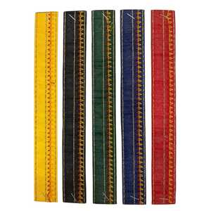 ลูกไม้สีทองคุณภาพสูง เหมาะสำหรับตกแต่งขอบผ้าส่าหรี เลเฮนกา และการตกแต่งชุดเสื้อผ้าและรองเท้า - Product Image 1