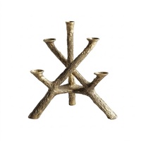 Fabricant indien – Nouveau design de bougeoir en aluminium en forme de perroquet sur arbre pour décoration de ferme, maison, mariage, fête, patio