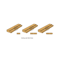 Máquina para marcos de puertas de madera PATER con motor y bomba, máquina automática para fabricar marcos de puertas, potencia de 20 kW